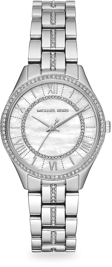 michael kors women's silver watches