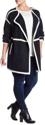 Susina Wool & Cashmere Blend Femme Car Coat (Plus Size)