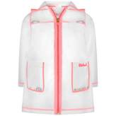 Thumbnail for your product : Billieblush BillieblushGirls Transparent Sequin Raincoat