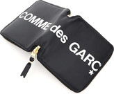 Thumbnail for your product : Comme des Garcons Mini Zip-around Huge Logo Wallet