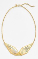 Thumbnail for your product : Rebecca Minkoff 'Major Laser' Cutout Blade Frontal Necklace