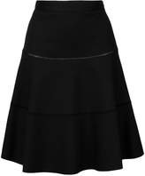 Red Valentino flared A-line skirt 