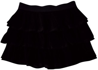 Sandro Black Silk Skirt for Women