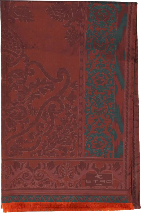Etro Vintage Patterned Scarf