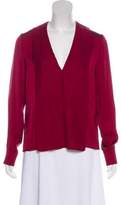 Thumbnail for your product : Stella McCartney Silk Long Sleeve Top