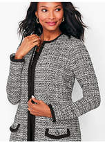 Thumbnail for your product : Talbots Textured Tweed Topper