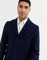 Thumbnail for your product : Harry Brown premium wool blend classic overcoat