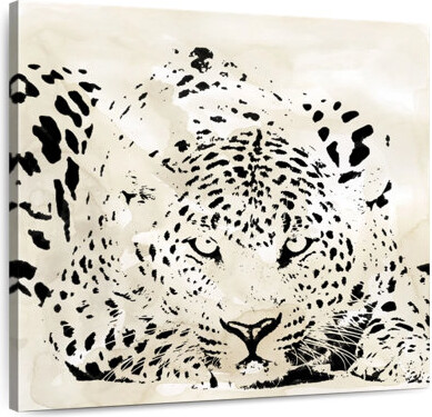 Ebern Designs Crowle Leopard Spots II