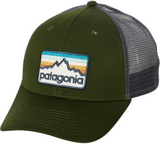 Patagonia Line Logo Badge Lopro Trucker Cap Green