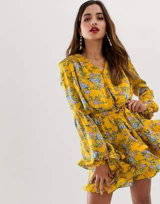 bronx and banco yellow dress