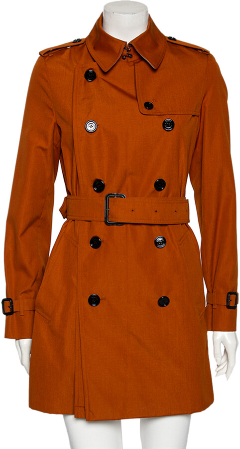 orange mac coat