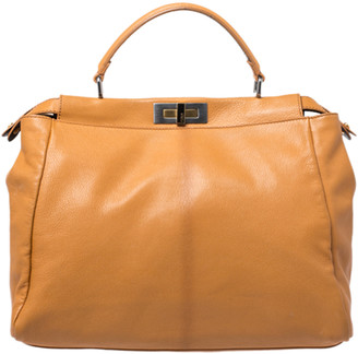 mustard yellow leather bag