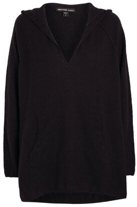 James Perse Cashmere Hooded Poncho