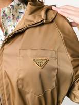 Thumbnail for your product : Prada Short Belted Parka