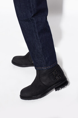 insulated side zipper boots