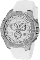 Thumbnail for your product : Swiss Legend Men's Super Shield Chronograph White Dial Watch