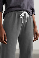 Thumbnail for your product : James Perse Cotton-jersey Track Pants - Gray