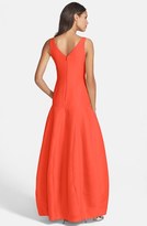 Thumbnail for your product : Halston Sleeveless Faille Tulip Gown