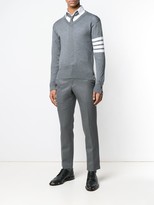 Thumbnail for your product : Thom Browne fine merino wool V-neck jumper