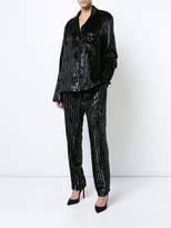 Thumbnail for your product : RtA striped sequined trousers