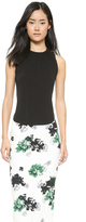 Thumbnail for your product : Yigal Azrouel Cut25 by Ruched Exposed Back Top