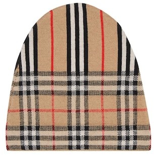 Burberry Merino Wool Double Knit Hat & Scarf