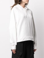 Thumbnail for your product : Y-3 Logo-Print Drawstring Hoodie