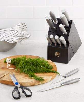 Zwilling J.A. Henckels Modernist 13-Pc. Knife Block Set, Created for Macy's