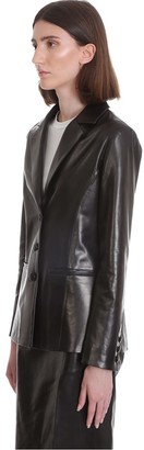 Drome Leather Jacket In Black Leather