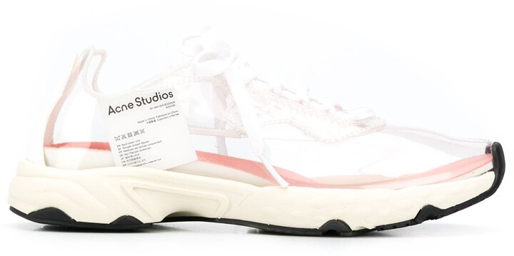 acne studios transparent sneakers