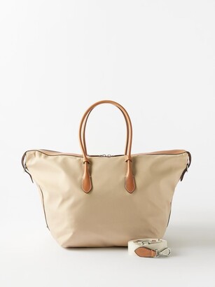 Ralph Lauren - Lime Tote Purse with Brown Straps — The Distinct Shop