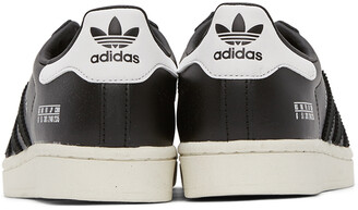 adidas Black & White Superstar Sneakers