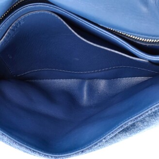Loewe Goya Puffer Denim Shoulder Bag