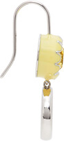 Thumbnail for your product : Marc Jacobs Silver & Yellow 'The Medallion' Drop Earrings