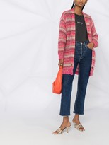 Thumbnail for your product : Twin-Set striped V-neck cardigan