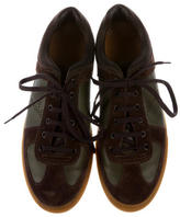 Thumbnail for your product : Louis Vuitton Leather Initiales Sneakers