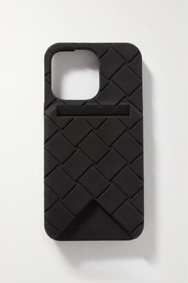 Bottega Veneta Rubber Black Card Slot Iphone 13 Pro Case Womens Accessories Phone cases 