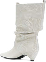Thumbnail for your product : Stella McCartney faux-python slouchy boots