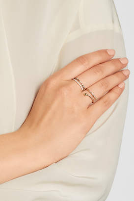 Ileana Makri Thread 18-karat Rose Gold Multi-stone Ring