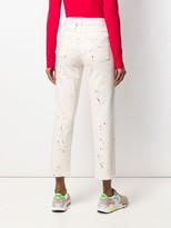 Thumbnail for your product : Closed Paint Splatter Straight Cropped Jeans