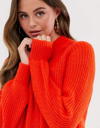 Wednesday's Girl oversized chunky knit sweater