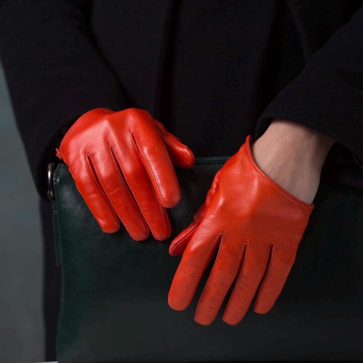 Etsy Silk Leather Gloves, Magic Leather Gloves, Womens Gloves, Evening Gloves, Gloves Unisex, Yellow Gloves, Leather Gloves For Ledies, Custom