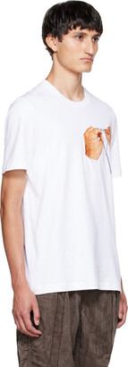 Doublet White Hand Embroidery T-Shirt