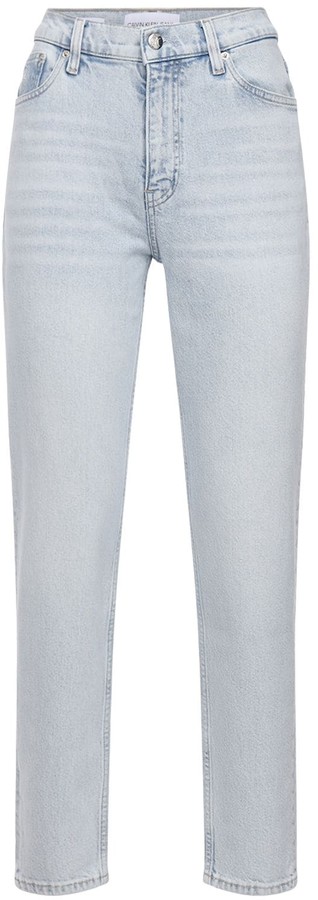 calvin klein women's straight jeans