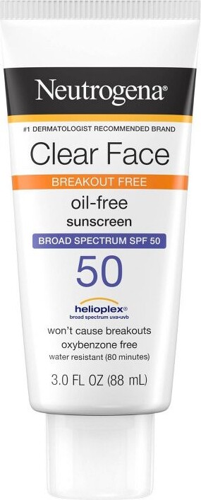 Neutrogena Clear Face Liquid Sunscreen Lotion
