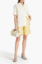 Thumbnail for your product : REMAIN Birger Christensen Linae coated woven shirt