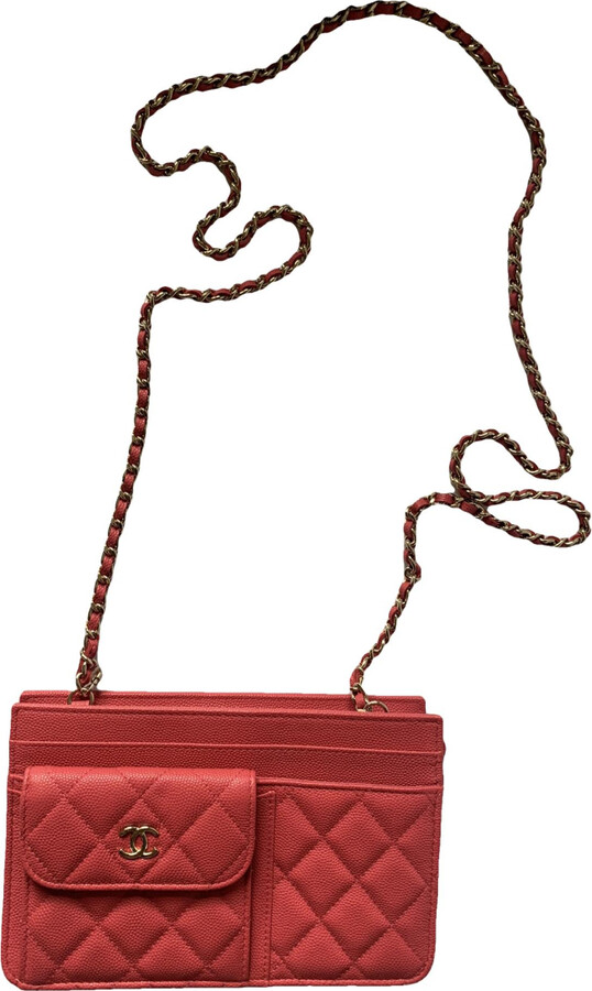 Chanel Wallet On Chain leather crossbody bag ShopStyle