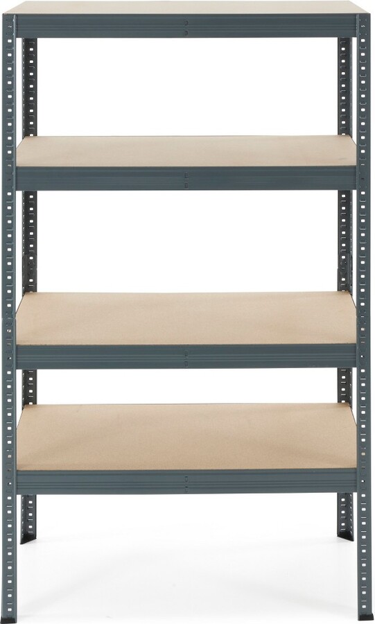 Trestles 6036184 36 x 60 Inch Boltless 4 Tier Adjustable Steel Frame