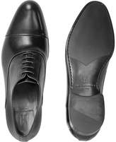 Thumbnail for your product : Moreschi Dublin Black Leather Cap-Toe Oxford Shoes