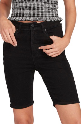 women's bermuda high waisted shorts